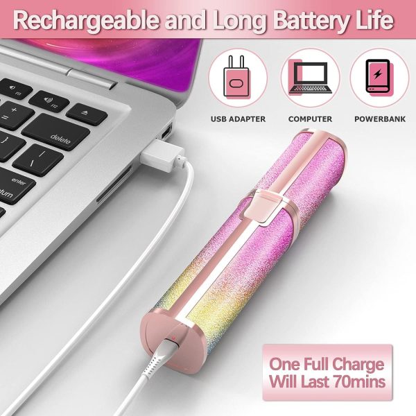 2 In 1 Electric Eyebrow Trimmer & Shaver – Rechargeable, Painless Hair Removal For Women