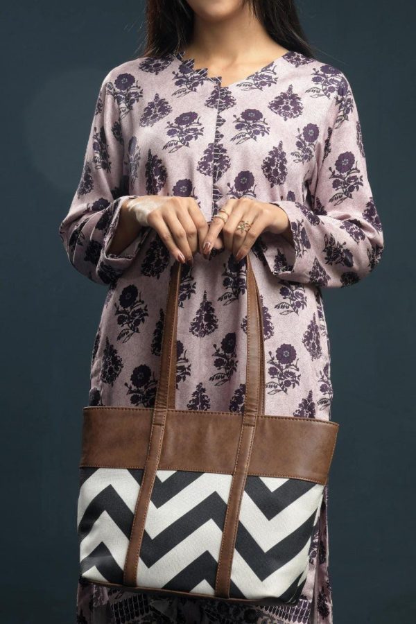 Women’s Pu Leather Printed Tote Bags / Shoulder Bag