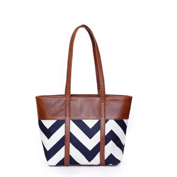 Women’s Pu Leather Printed Tote Bags / Shoulder Bag