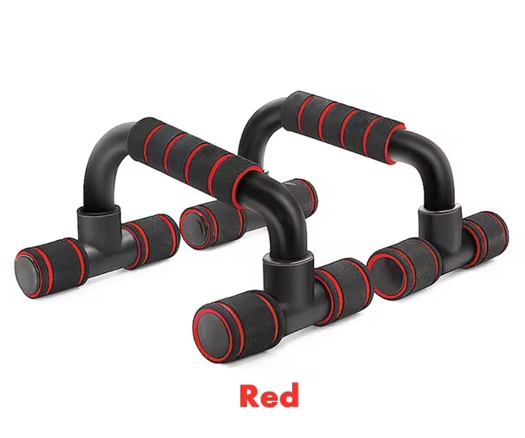 1pair U-shaped Push-up Rack Fitness Equipment Hand Sponge Grip Muscle Training Push Up Bar