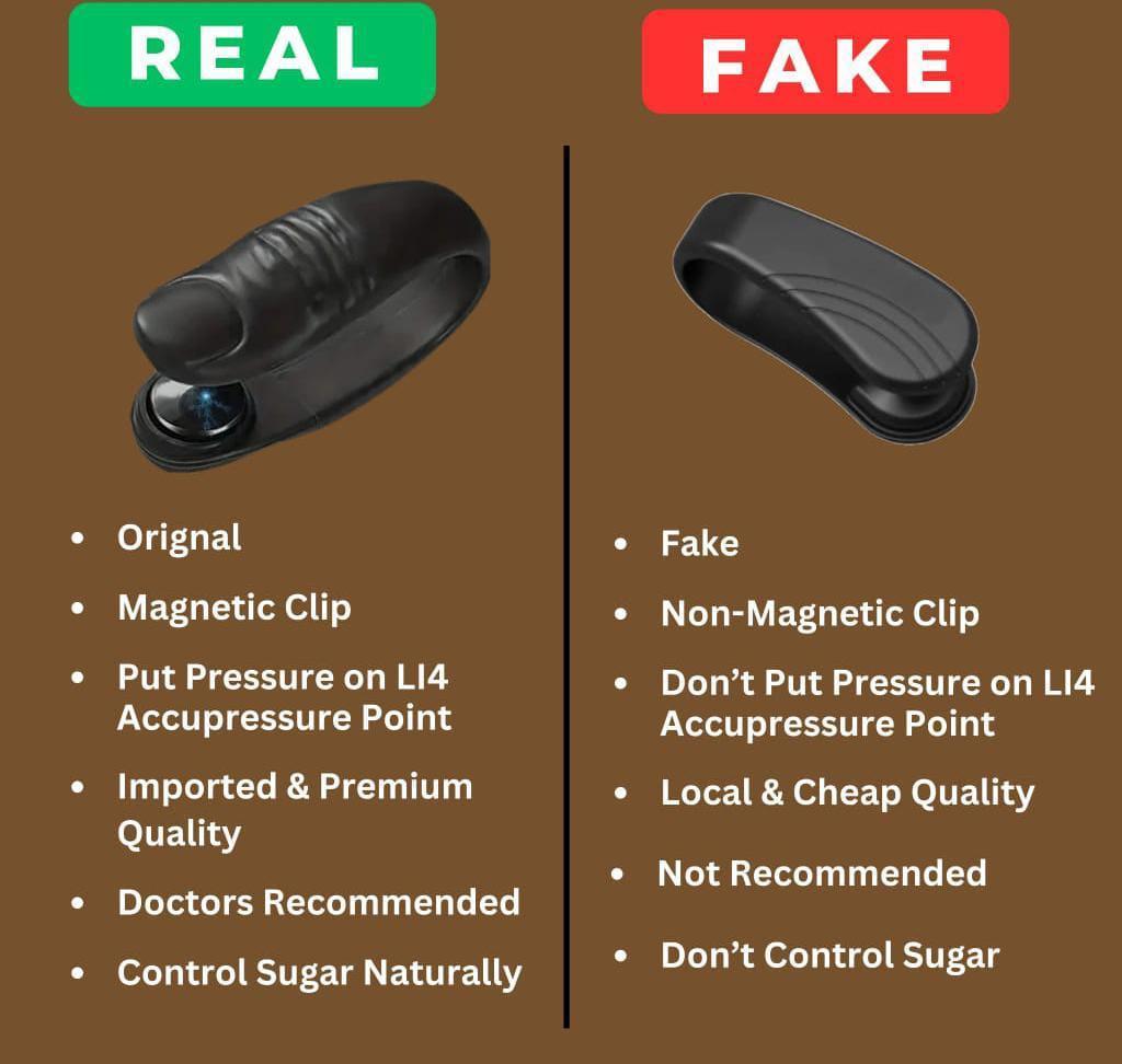 Clinically-Proven Effectiveness For Specific Health Concerns Sugar Control L14 Acupressure Point Clip