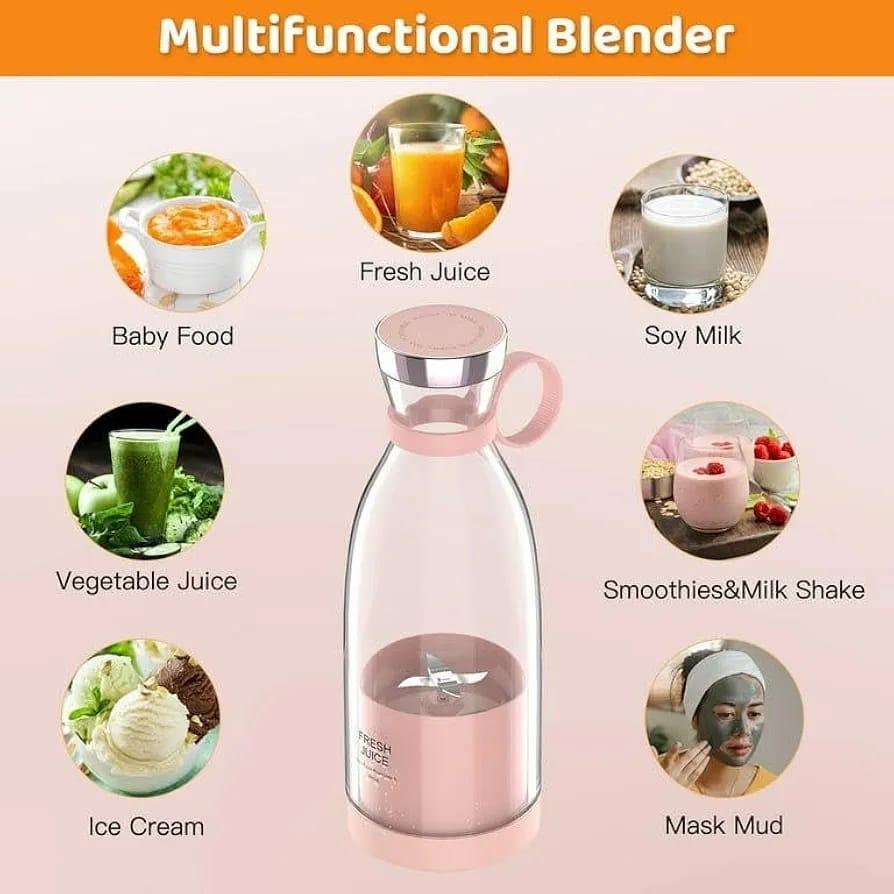 Rechargeable Electric Juicer Blender