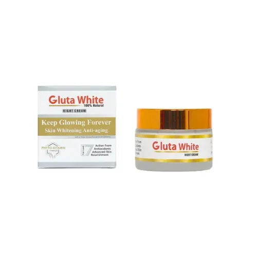 Gluta White Night Cream (50 Ml) – Whitening And Anti-aging Night Cream