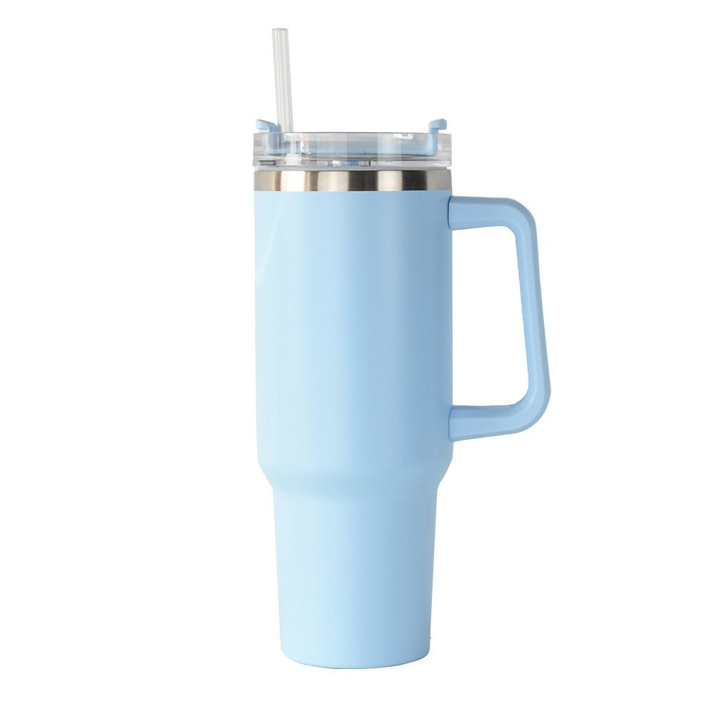 Stanley 40 Oz (1200ml) Stainless Steel Vacuum Insulated Tumbler With Straw RANDOM COLOR