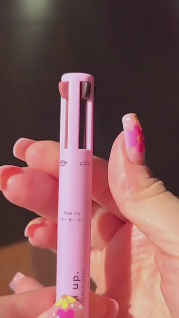 4-in-1 Makeup Pen (eye Liner, Brow Liner, Lip Liner, & Highlighter)touch Up